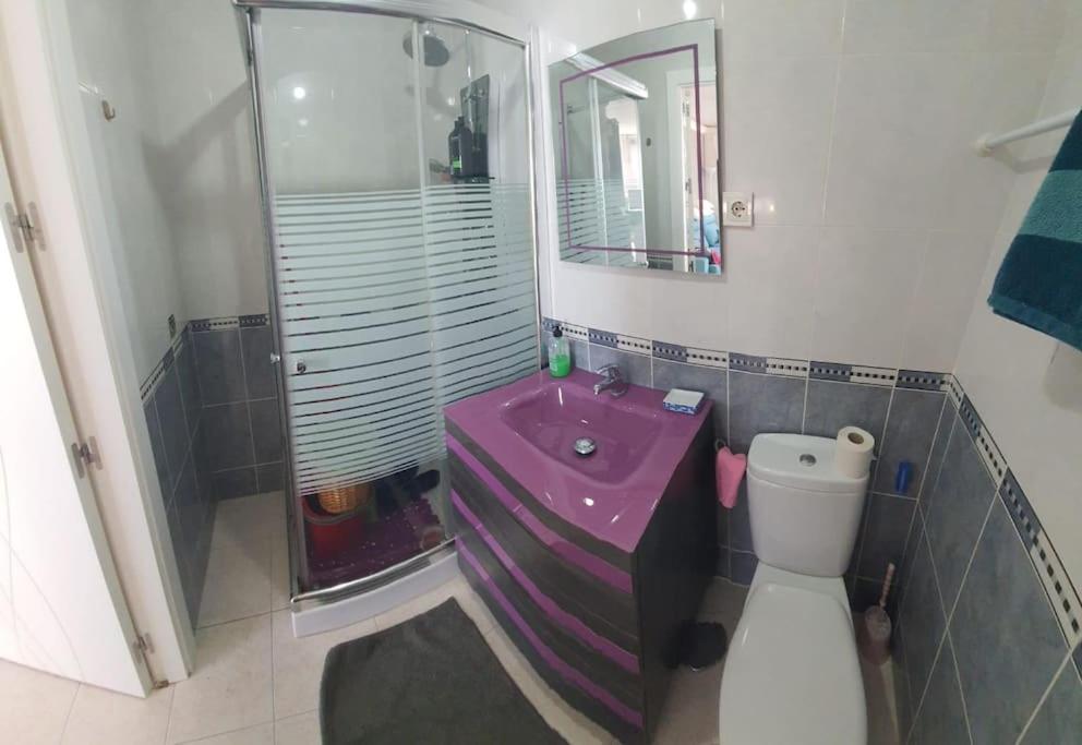 Apartamento Con Terraza A Pie De Playa 베날마데나코스타 외부 사진